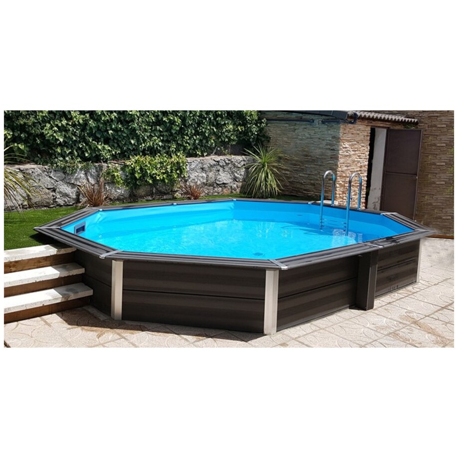 Basen ogrodowy kompozytowy 804x386cm GRE