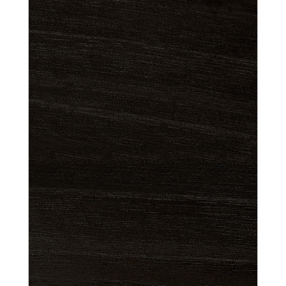 Regał 4 półki ALDER Drewno paulownia 101 cm Czarny