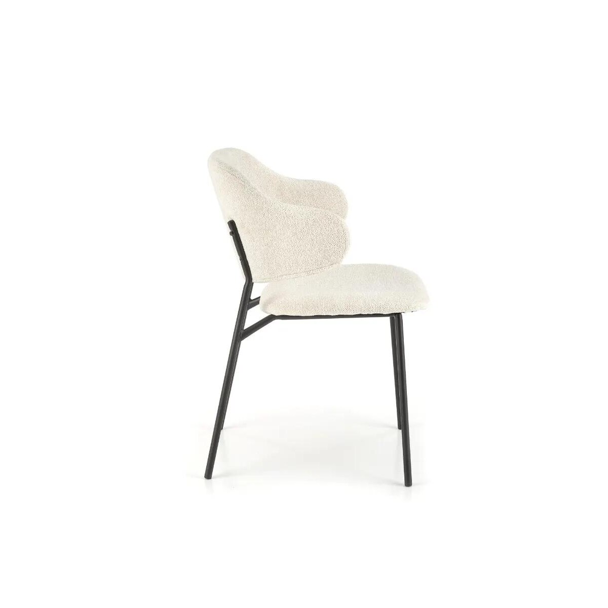 Krzesło tapicerowane K497 kremowe