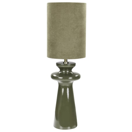 Lampa stołowa OTEROS Oliwkowy