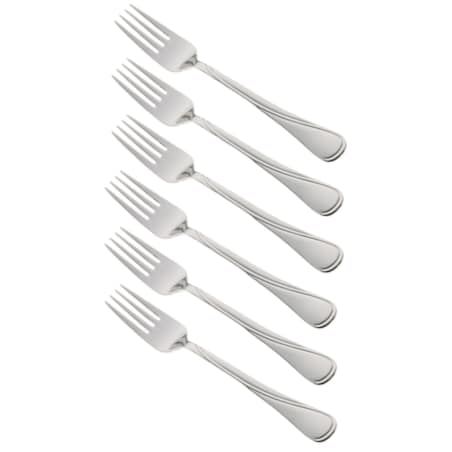 Widelce stołowe obiadowe zestaw 6 sztuk Połysk KINGHOFF