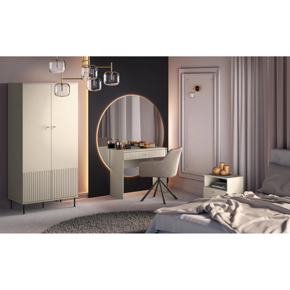 vidaXL Zasłony z zasłonami 2 pcs Jasnoszary 140 x 245 cm Aksamit