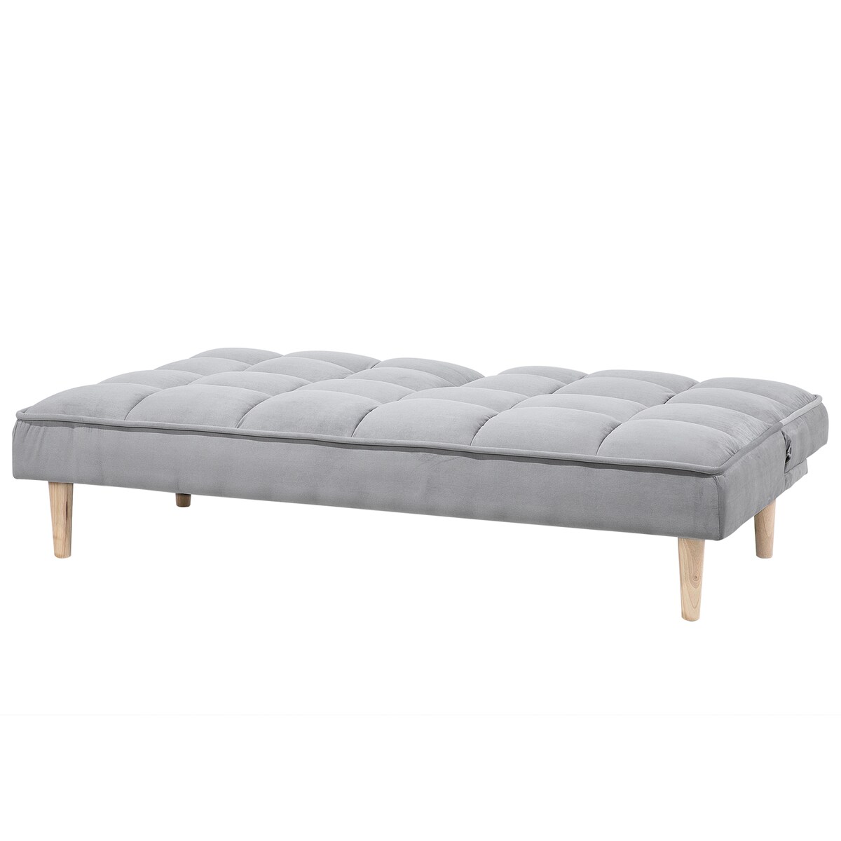 Sofa rozkładana dla 3 osób SILJAN Jasnoszary Szary