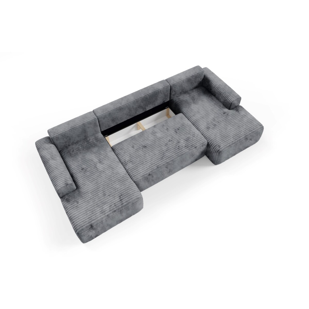 Narożnik SONTII U gruby sztruks Kolor: TILIA 90