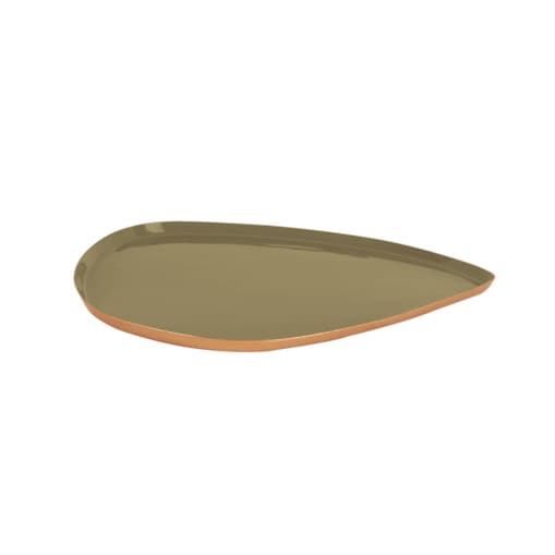 Taca na perfumy MILA, metalowa, 26 x 29,5 cm