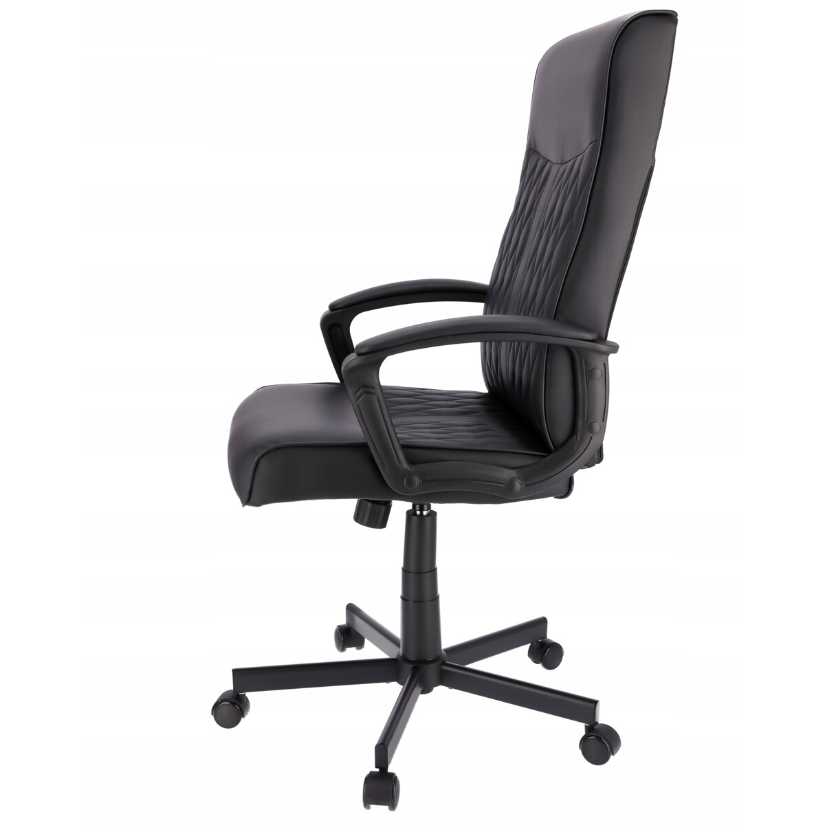 Fotel biurowy COMFORT ekoskóra czarny