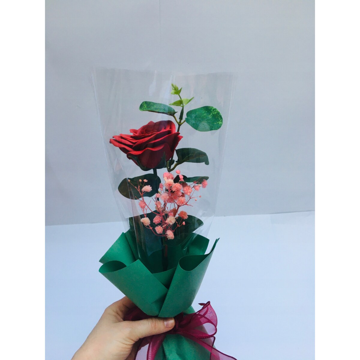 DZIEŃ MAMY róża mydlana kwiaty na prezent UPOMINEK święto urodziny mamy