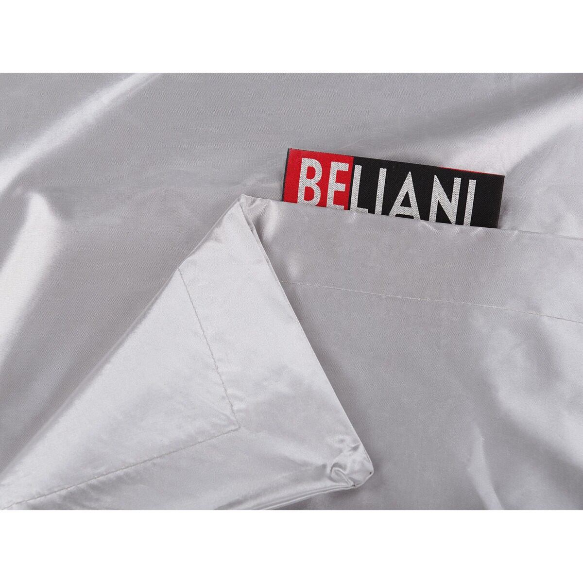 Pufa worek 180 x 230 cm srebrny