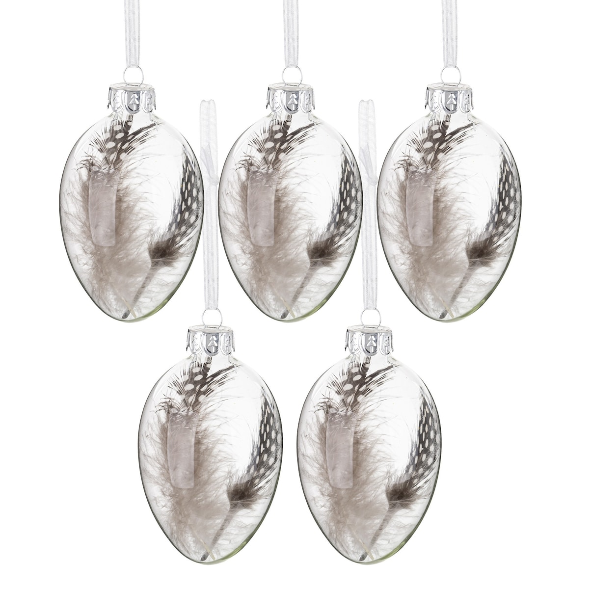 Dekoracja wielkanocna - 5 szt. jajek do stroików 9x5x5 cm VALAGI