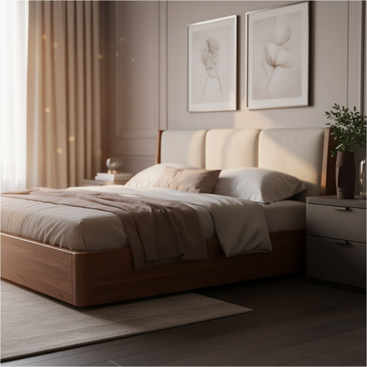 Wazon Aluminiowy Zdobiony Dekoracyjny Waza Ozdobna Na Kwiaty Twarz 8X20 Cm Brązowy