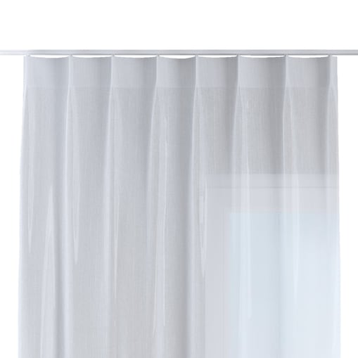 Zasłona na haczykach flex pojedynczych 130x245 kremowy