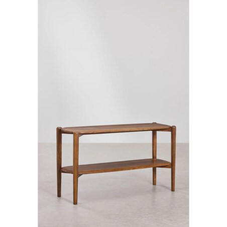 Konsola z drewna mango, 130x40 cm, Gina