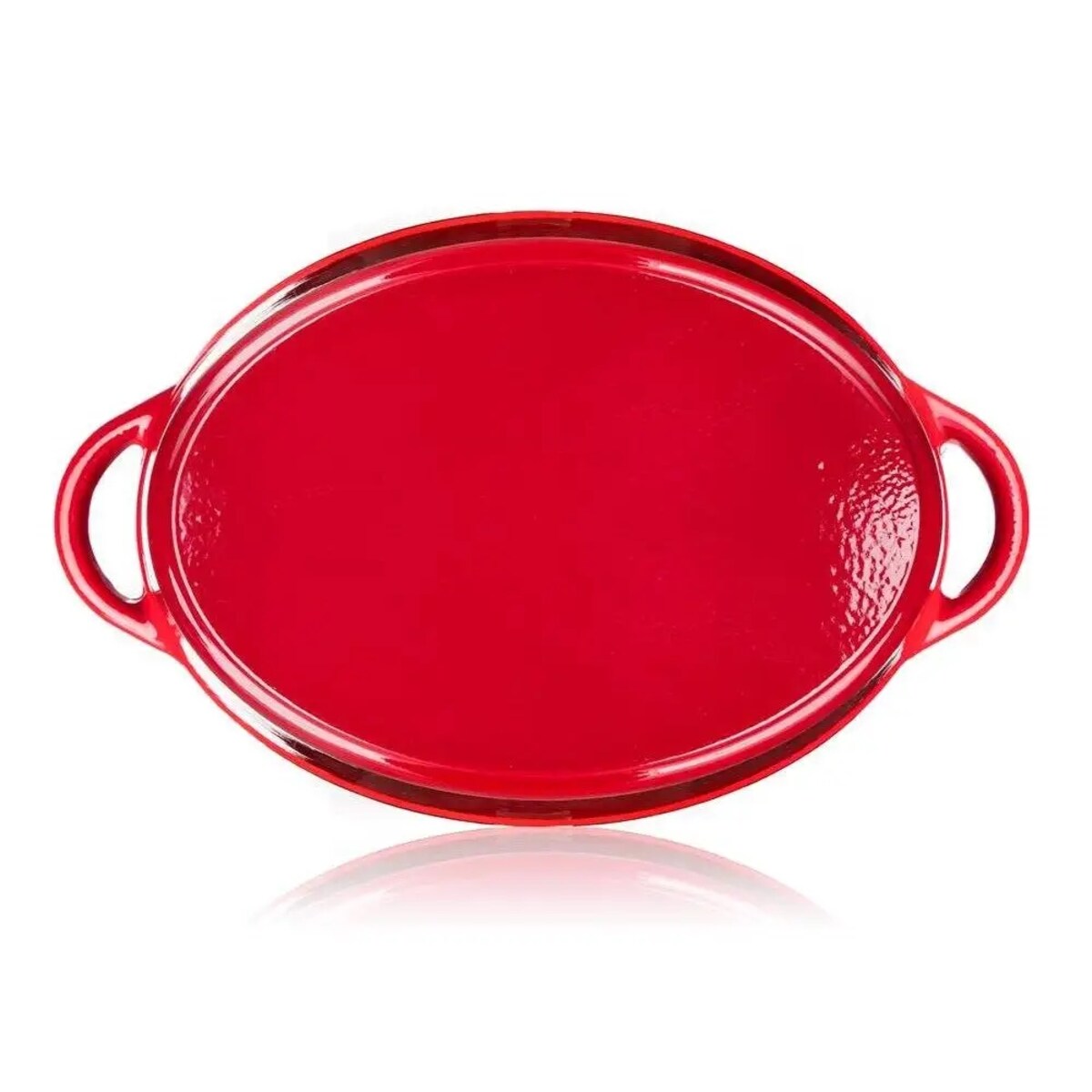 GARNEK duży ŻELIWNY PIEKARNIK kuchenny brytfanna INDUKCJA na prezent 6,7 L