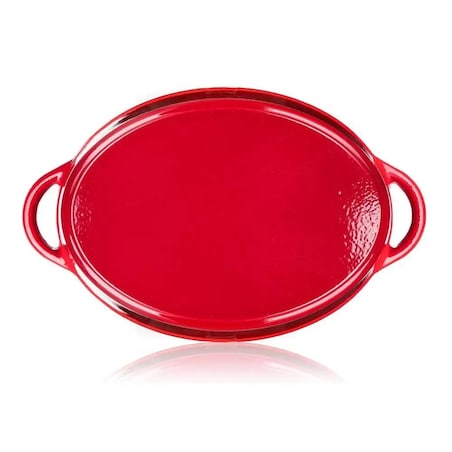 GARNEK duży ŻELIWNY PIEKARNIK kuchenny brytfanna INDUKCJA na prezent 6,7 L