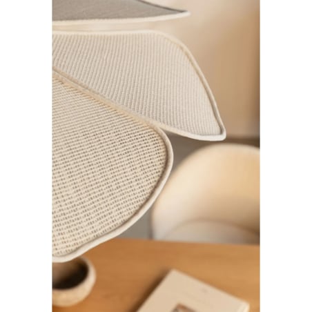 Lampa wisząca kremowa Benavid Ø75 cm