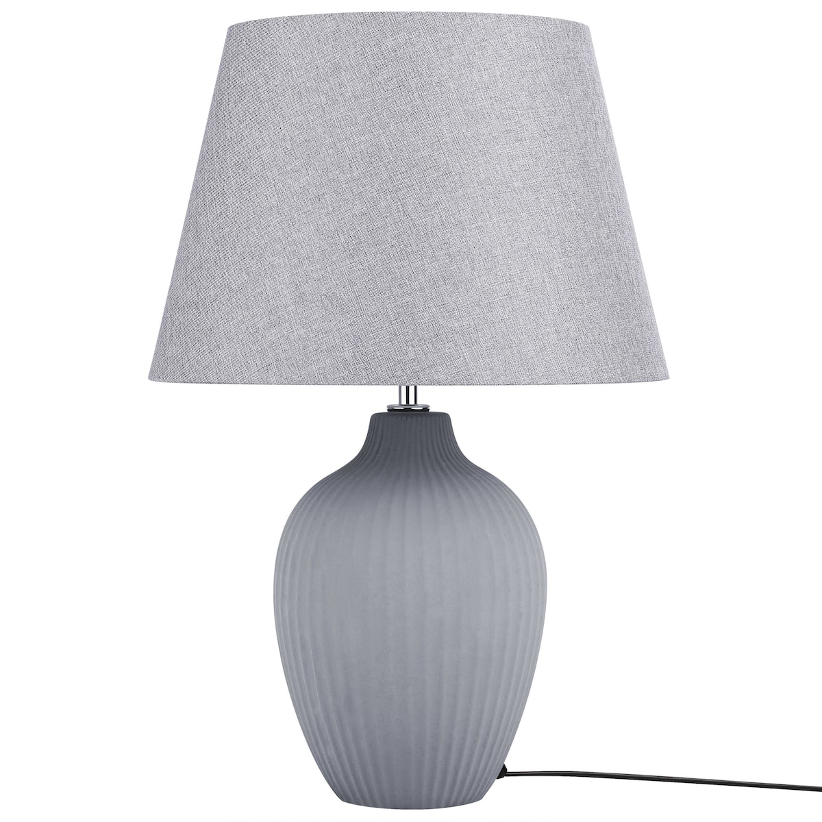 Lampa stołowa FERGUS Ceramika Szary