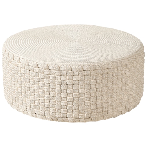 Puf ogrodowy 70 cm jasnobeżowy MITHI