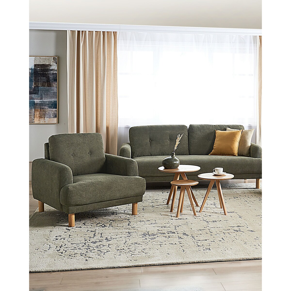 Fotel Ciemnozielony TUVE