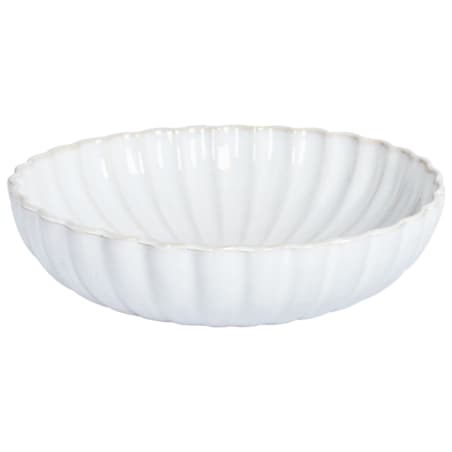 Zestaw 8 głębokich talerzy NETTLE Kamionka Złamana biel