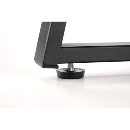 STOLIK KAWOWY Florence dąb OKRĄGŁY 80/45 cm półka z rattanu