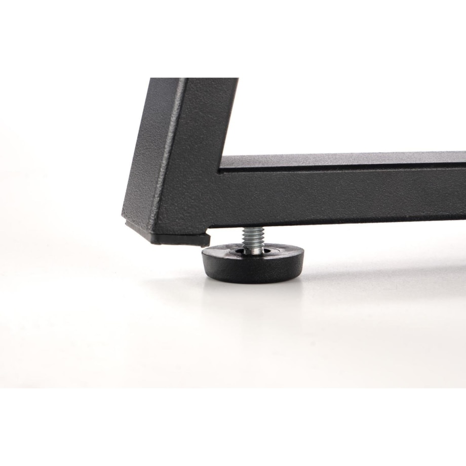 STOLIK KAWOWY Florence dąb OKRĄGŁY 80/45 cm półka z rattanu