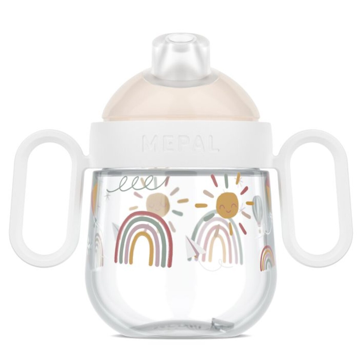 Kubek dziecięcy niekapek Mio Sunshine & Rainbow 200ml 108017065245