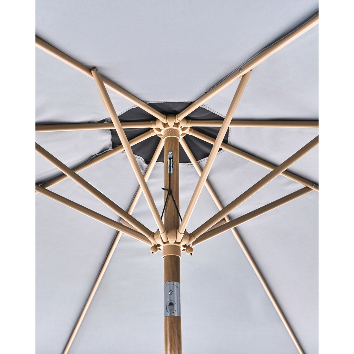 Parasol ogrodowy 270 cm ISOLOTTO Szary