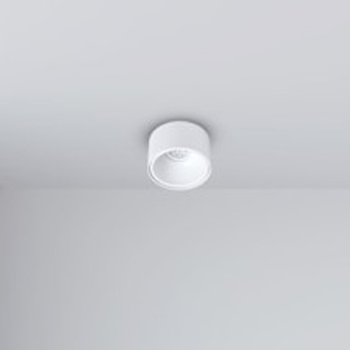 Podtynkowa LAMPA spot BALI ML0053 okrągły wpust do biura biały