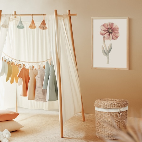 Plakat dla dzieci Kwiat 1 20X30