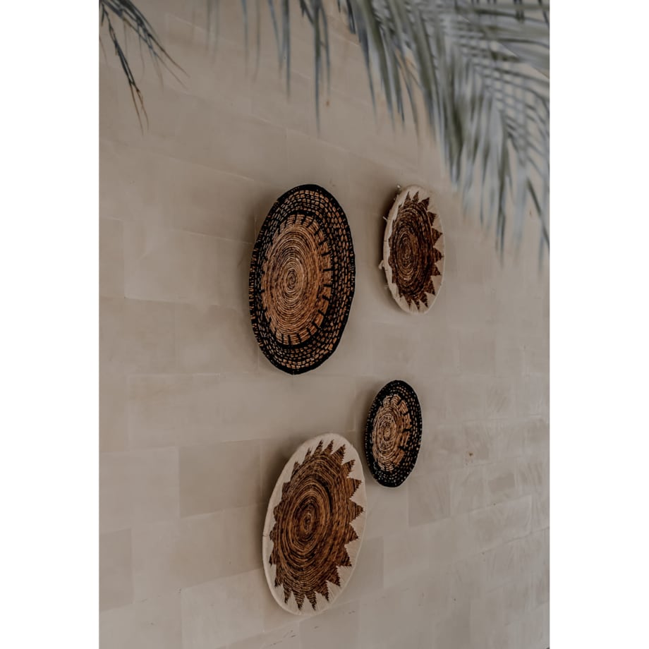 TALERZ Z BANANOWCA BIAŁY L