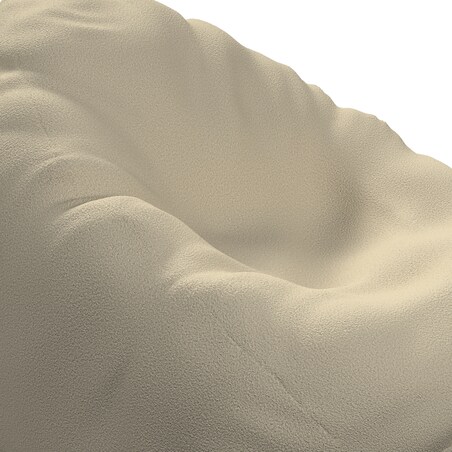 Worek do siedzenia Bowli, jasny beż, Ø60 x 105 cm, Boucle