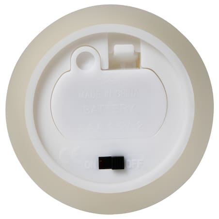 Zestaw 6 świec LED AURUM 28 cm Złamana biel