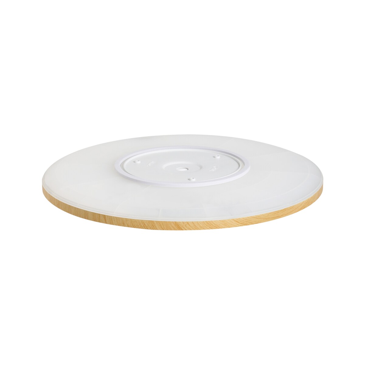 Lampa sufitowa LED VELORA Z pilotem Ze ściemniaczem Jasnobrązowy