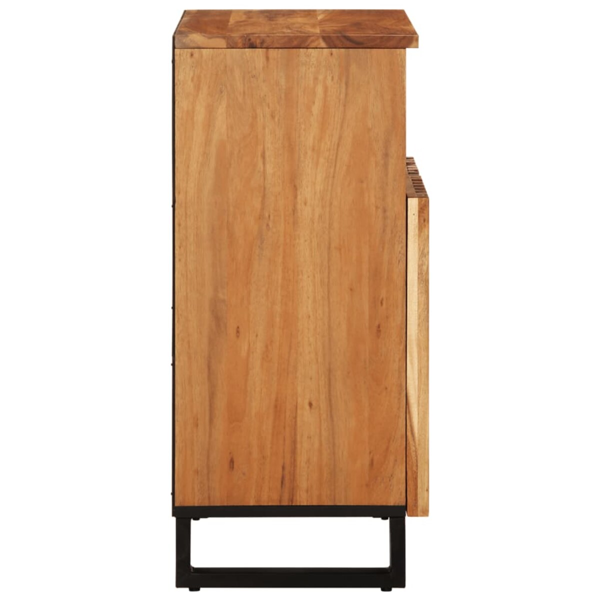 vidaXL Szafka, 60x34x75 cm, lite drewno akacjowe