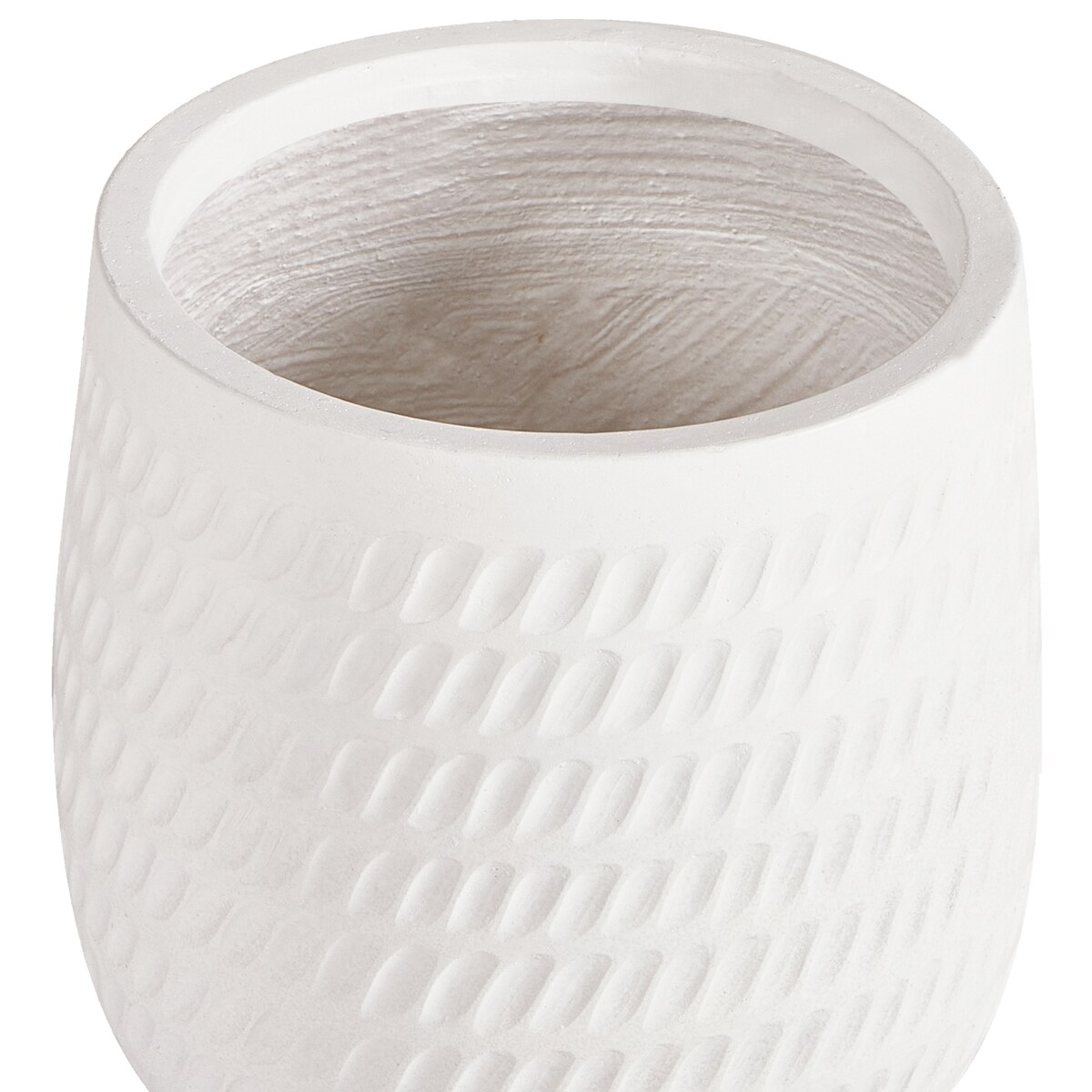 Donica LIVADIA 19 cm Złamana biel