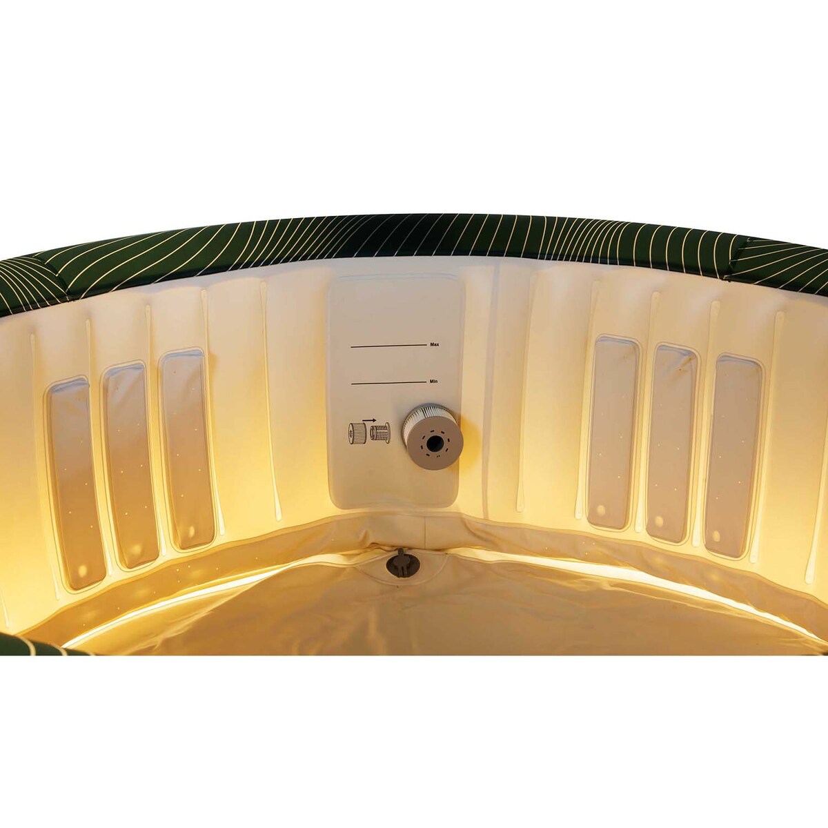 Dmuchane SPA z hydromasażem MSPA Meteor basen 6 osobowe 164 dysze LED 930l