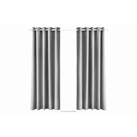 Konsimo LUTES Zasłona, szary