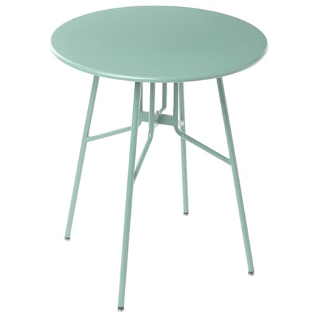 Stolik bistro TALTAL 64 cm 64 cm Metal Jasnozielony