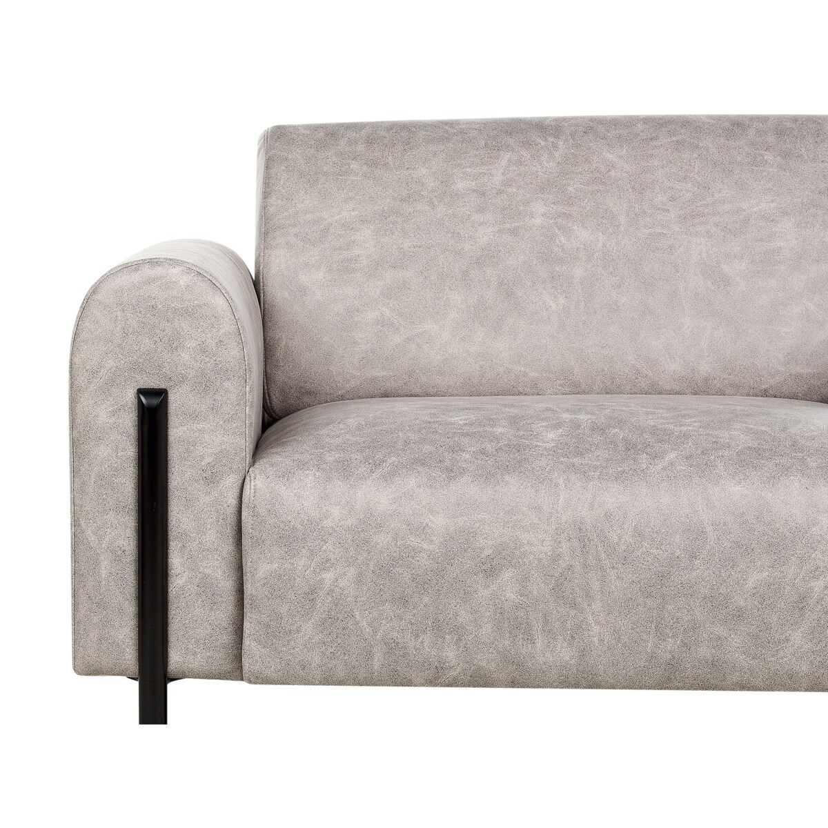 Sofa 3-osobowa szara ASKIM