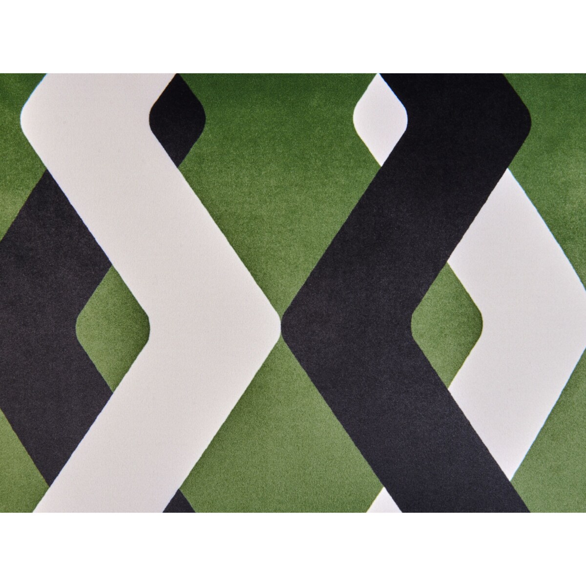 Zestaw 2 poduszek ogrodowych SWAY Wzór geometryczny 30 x 50 cm Kolorowy