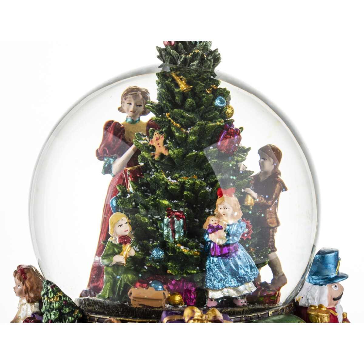 Kula śnieżna z pozytywką LED 24x19x19 cm PALLA DI VETRO