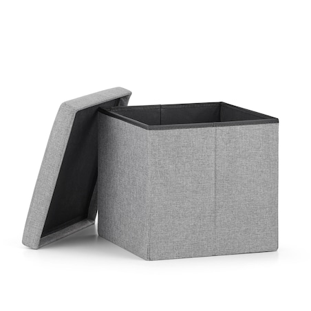 Pufa Składana M - 30X30X30 Cm Szara