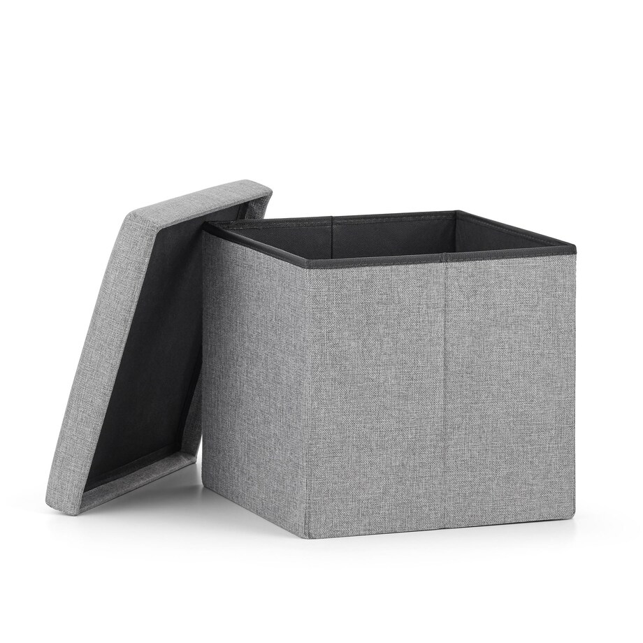 Pufa Składana M - 30X30X30 Cm Szara