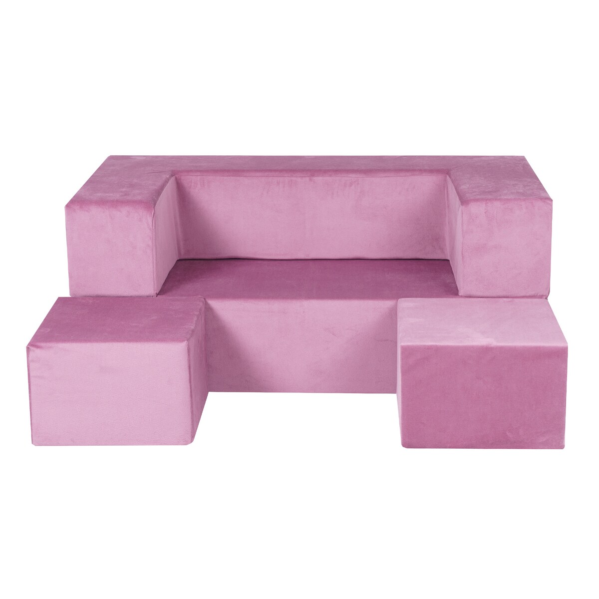 Sofa dla Dzieci, Cube, Różowa