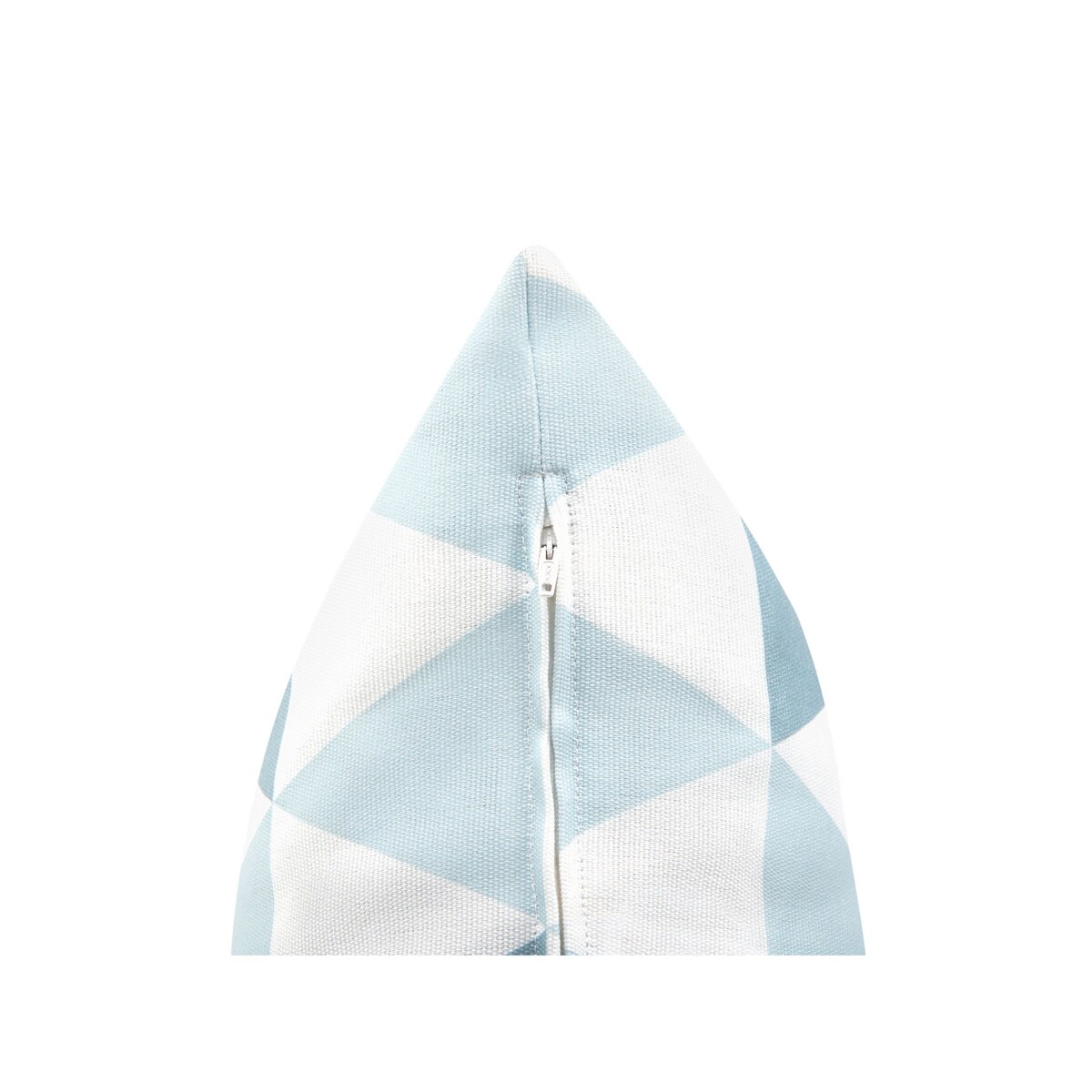 Poduszka ogrodowa TRIFOS Wzór geometryczny 40 x 70 cm Niebieski