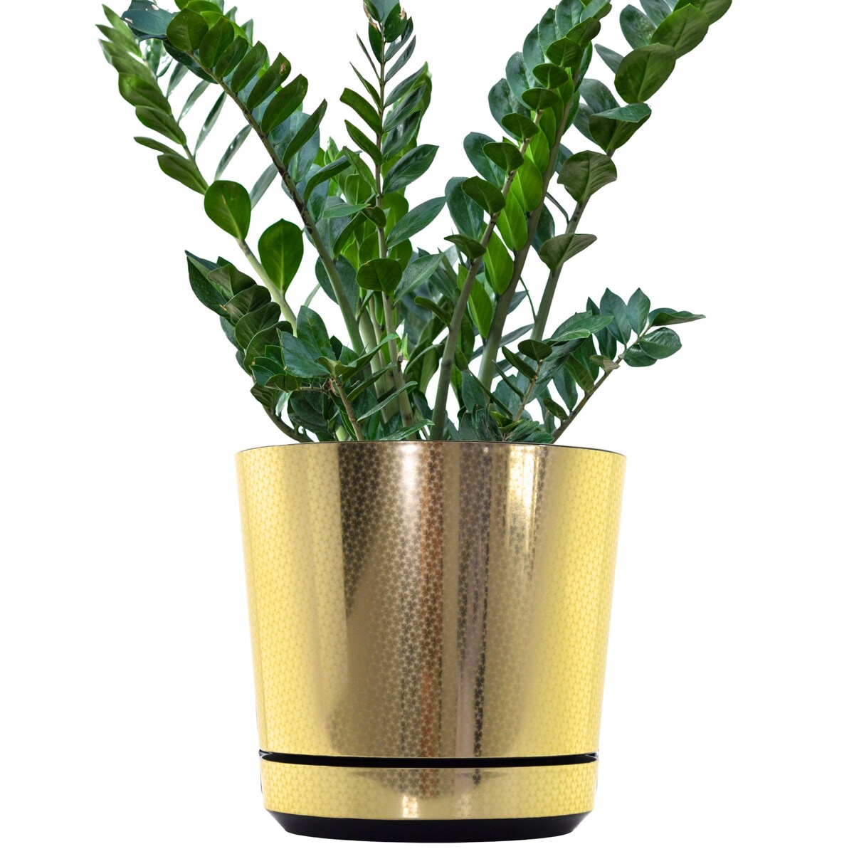 32 cm wzór ZŁOTY ART - DECO piękny elegancki deseń niezwykły wzór glamour ekskluzywna duża donica