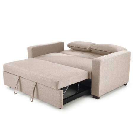 Sofa rozkładana z funkcją spania PAULINIO beżowa