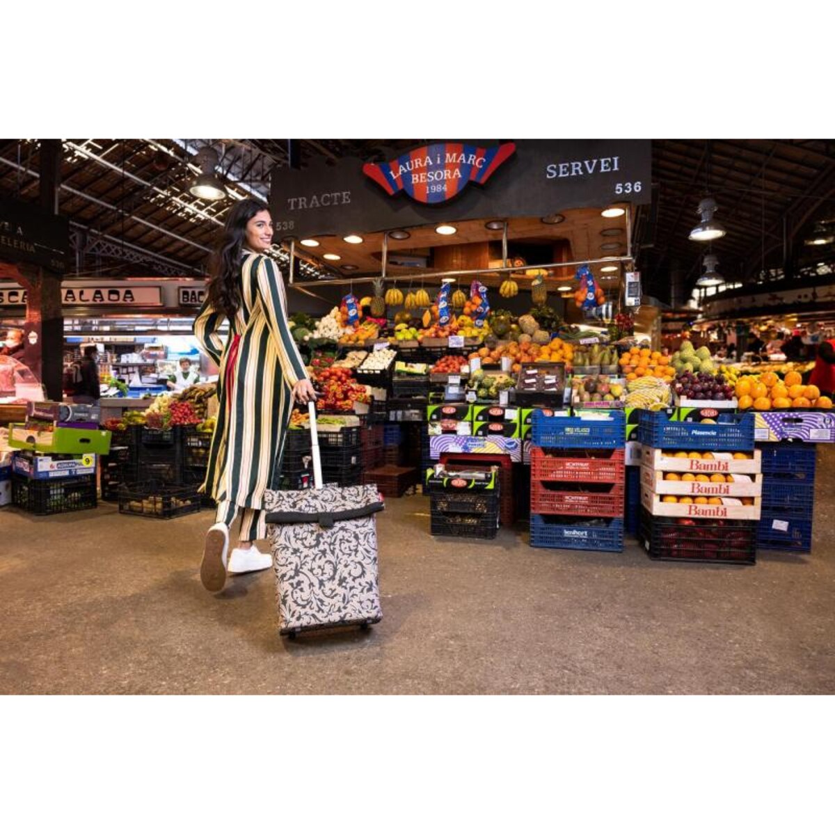 Wózek trolley M baroque marble