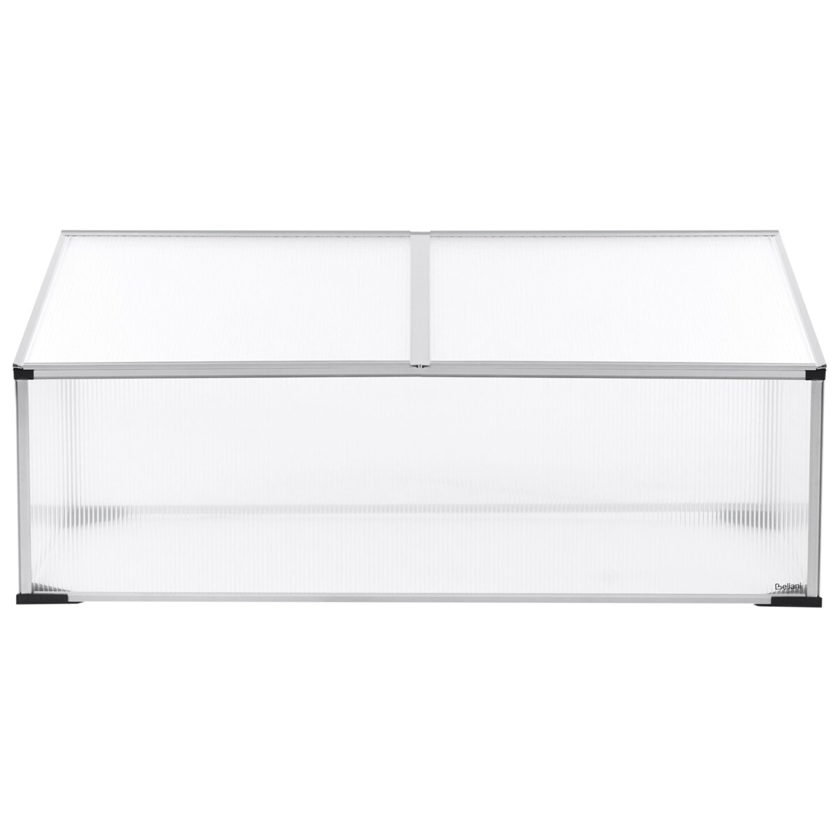 Szklarnia ogrodowa SERIFOS Srebrny 61 cm