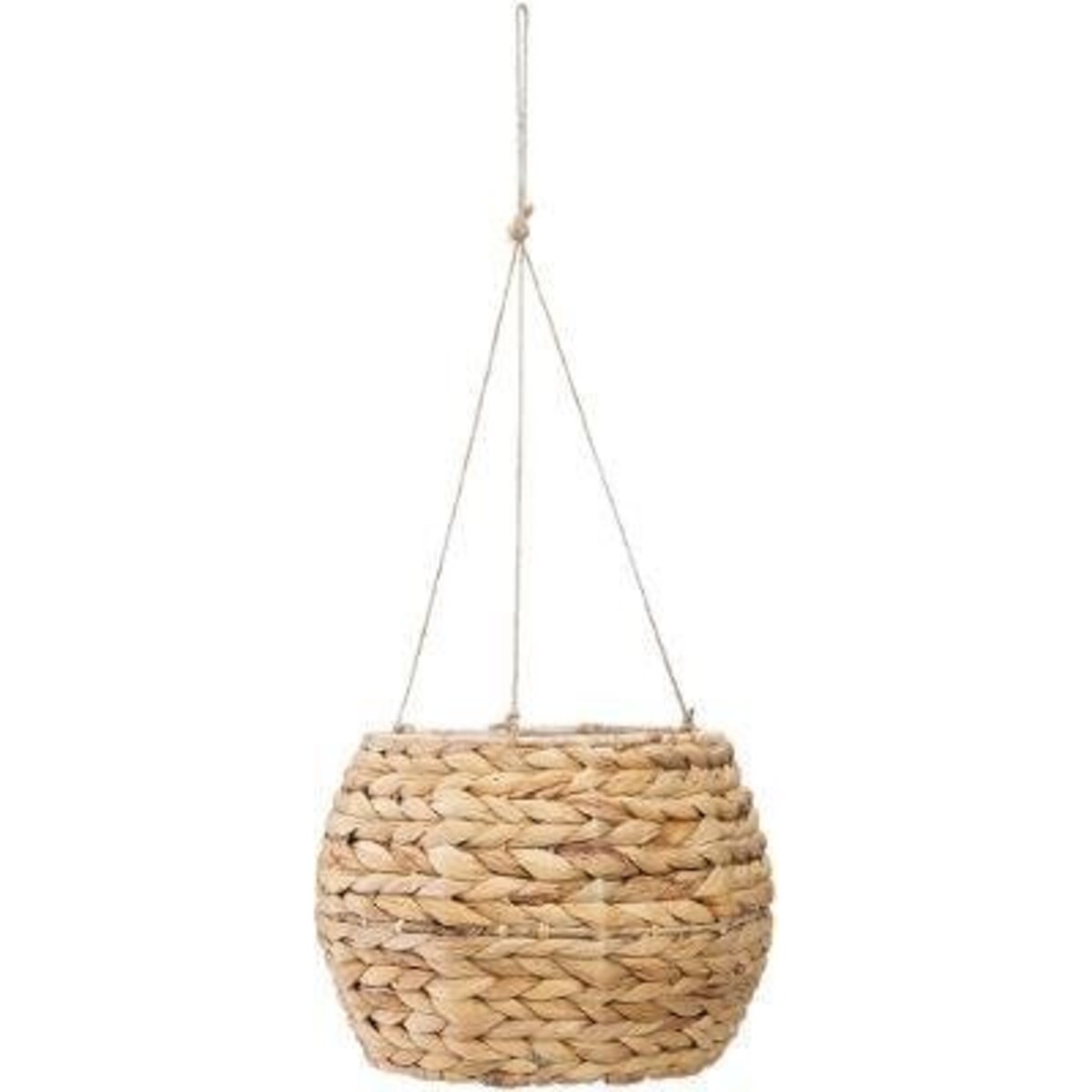 Osłonki wiszące na kwiaty doniczkowe, trawa morska, 2 sztuki